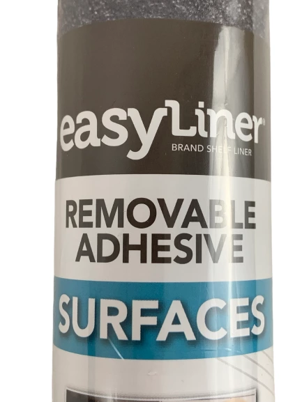 Duck EasyLiner Adhesive Shelf Liner 20"x15' Gray Soapstone - Very Good