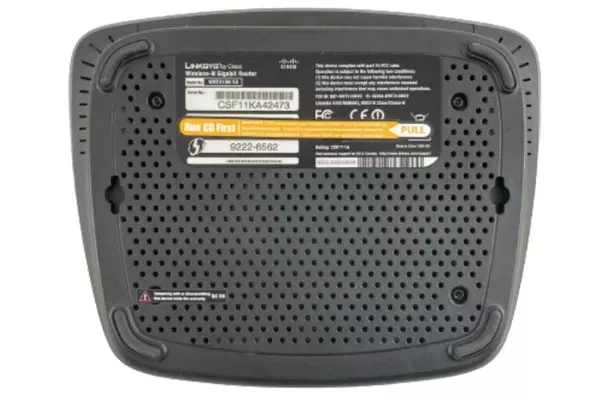 Linksys WRT31ON V2 Wireless-N Gigabit Router - Untested, No Cords, Pre-Owned