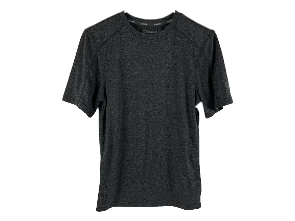 Champion Vapor Women's XS Gray Activewear Tee Shirt - Pre-owned Fitness Top