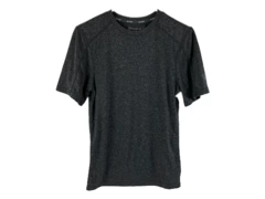 Champion Vapor Women's XS Gray Activewear Tee Shirt - Pre-owned Fitness Top