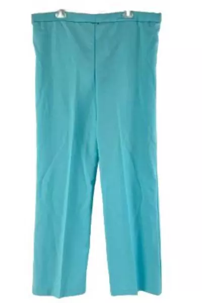 Vintage Montgomery Ward Light Blue Taper Fit Pants Women's Size 20 Average