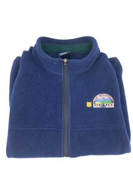 Port Authority Blue Fleece Vest US Forest Service Unisex Size L - Good Condition