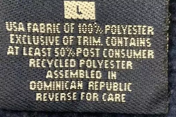 Port Authority Blue Fleece Vest US Forest Service Unisex Size L - Good Condition