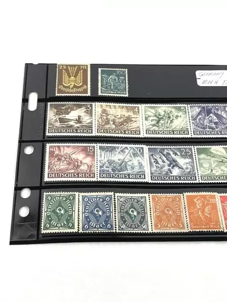 Lot of 23 MNH Germany Stamps 1922-1943 Fine to Very Fine Deutsches Reich