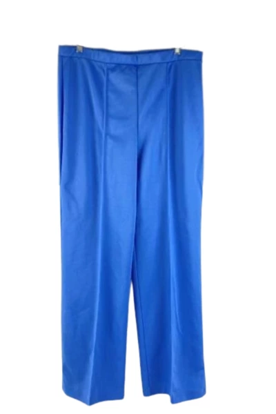 Vintage Montgomery Ward Women's Size 20 Pants Periwinkle Blue Taper Fit