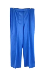 Vintage Montgomery Ward Women's Size 20 Pants Periwinkle Blue Taper Fit
