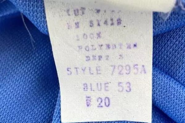 Vintage Montgomery Ward Women's Size 20 Pants Periwinkle Blue Taper Fit