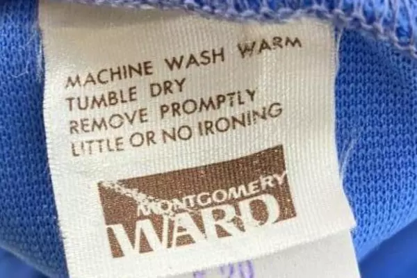 Vintage Montgomery Ward Women's Size 20 Pants Periwinkle Blue Taper Fit