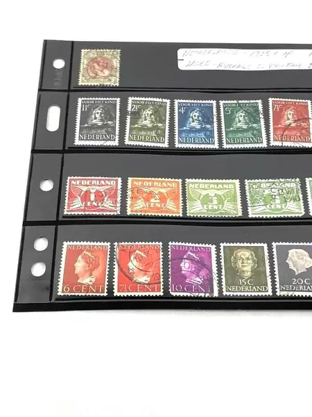 Lot of 21 Used Netherlands Stamps (1925+) Avg-Fine Condition for Collectors