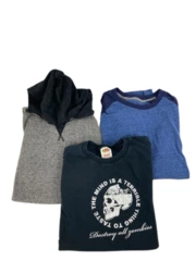 Lot of 3 Men's Medium Tee Shirts - Old Navy, BKC, Fruit of the Loom