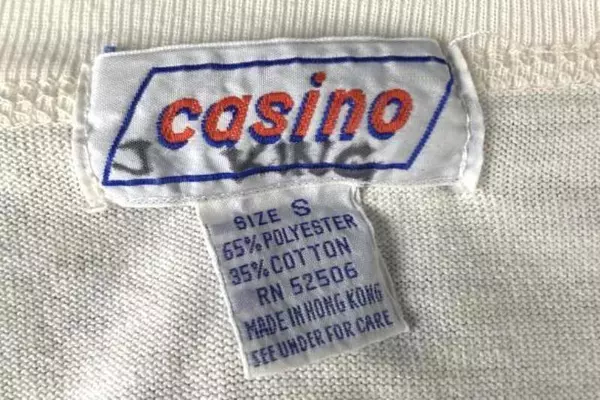 Casino Women's Cream Cardigan Sweater Size Small 5 Button Closure