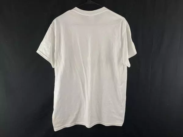 Gildan Las Vegas T-Shirt Men's M White Blue Seagull Graphic Souvenir