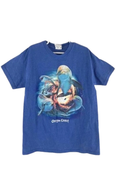 Lot of 2 Boys' Nike Dri-Fit Shorts & Delta Blue Ocean T-Shirt, Size M