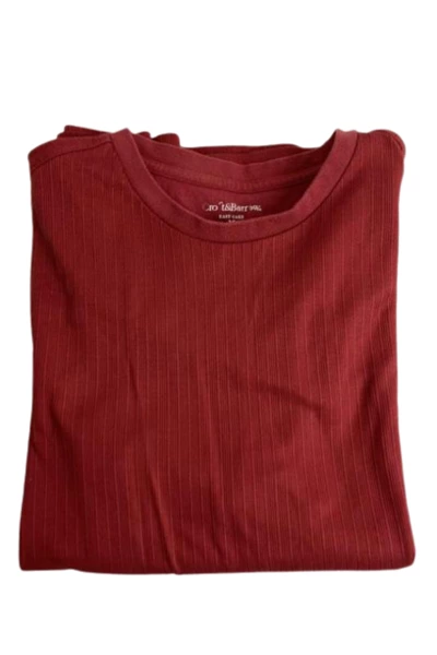 Croft & Barrow Men's Red T-Shirt Medium Casual Top - Good Condition