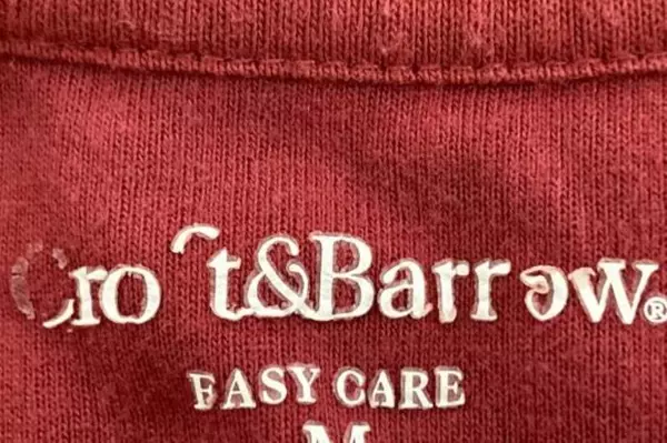 Croft & Barrow Men's Red T-Shirt Medium Casual Top - Good Condition