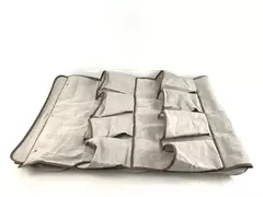 Hanging Storage Shoes Accessories Beige Brown Heathered Closet Home Organization