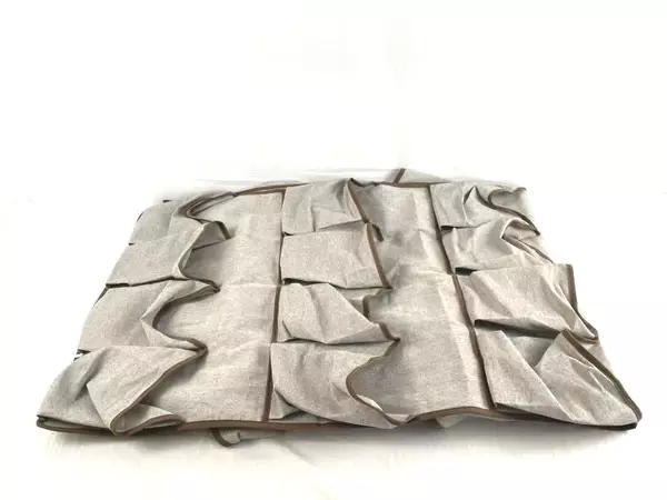 Hanging Storage Shoes Accessories Beige Brown Heathered Closet Home Organization