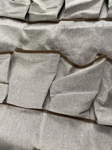 Hanging Storage Shoes Accessories Beige Brown Heathered Closet Home Organization