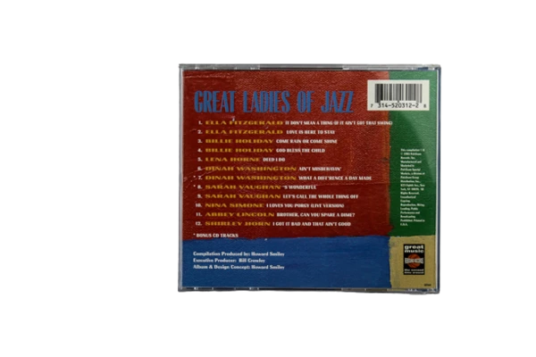 Great Ladies of Jazz CD Various Artists 1995 Rebound Records Pre-Owned