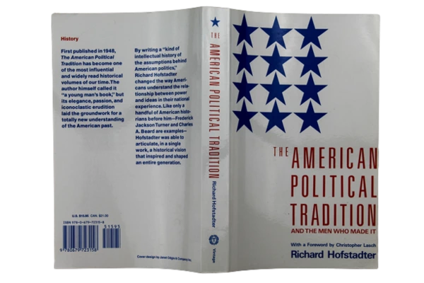 The American Political Tradition by Richard Hofstadter 1989 Vintage Paperback