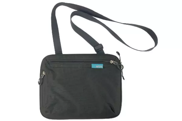 Lot of 2 STM Laptop Tablet Travel Bags Gray Red Carry On Case with Straps