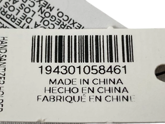 Chico's Salmon Red Lotion Holder Purse Accessory NWT with Snap Closure