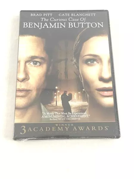 The Curious Case of Benjamin Button DVD Brad Pitt Cate Blanchett PG13 2008