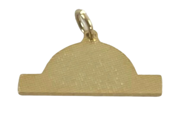 The Spruce Goose Aircraft Necklace Pendant Aviation Collectible Brass Tone Blue