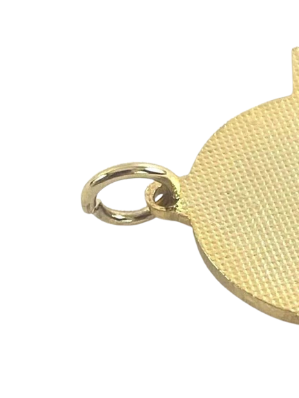 The Spruce Goose Aircraft Necklace Pendant Aviation Collectible Brass Tone Blue