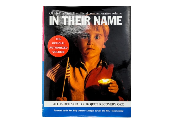 Oklahoma City Commemorative Volume Book 1995 Signed Hardcover Good Condition