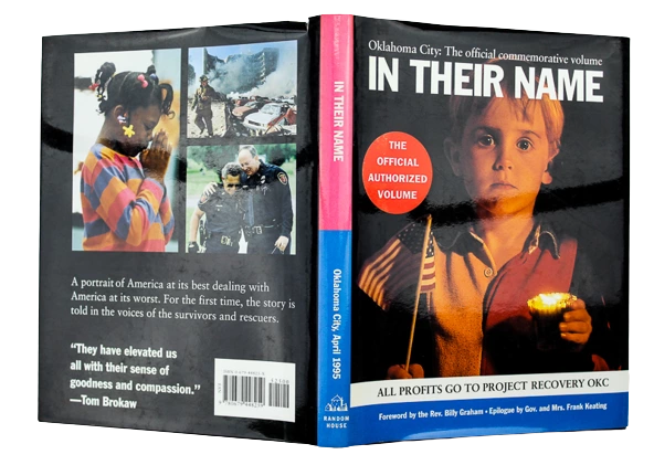 Oklahoma City Commemorative Volume Book 1995 Signed Hardcover Good Condition