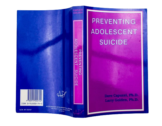 Preventing Adolescent Suicide by Capuzzi & Golden PhD Vintage Paperback 1988