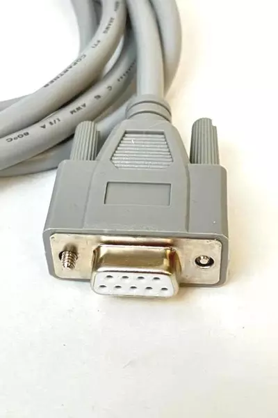 Copartner E11992 26AWG 300V 9-Pin Monitor Cable Gray 71" - Very Good Condition