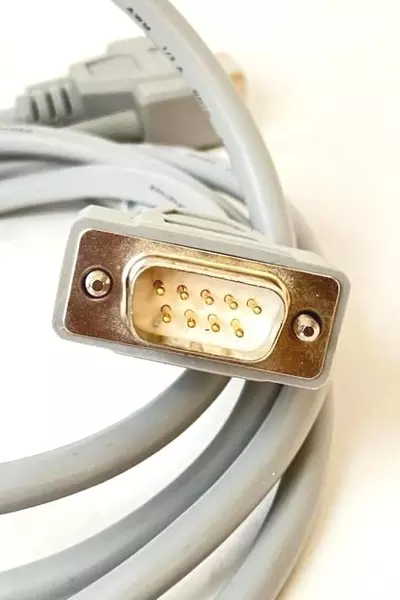 Copartner E11992 26AWG 300V 9-Pin Monitor Cable Gray 71" - Very Good Condition