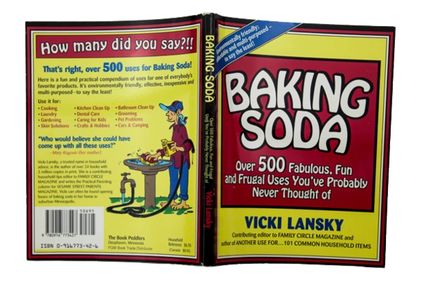 Baking Soda Book by Vicki Lansky 500 Uses 1995 - Good Condition PB