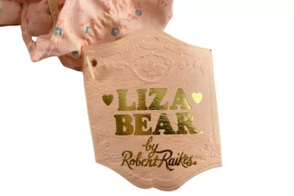 Vintage 1989 Liza Bear Costume by Robert Raikes - Floral Dress, Stains & Wear