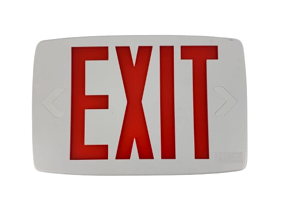 Lithonia Lighting LED Emergency Exit Signs 120/277V - Set of 4, No Battery