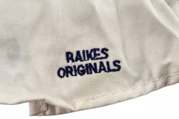 Vintage Raikes Bears Sailor Costume Top White Blue Bow Pre-owned Rare
