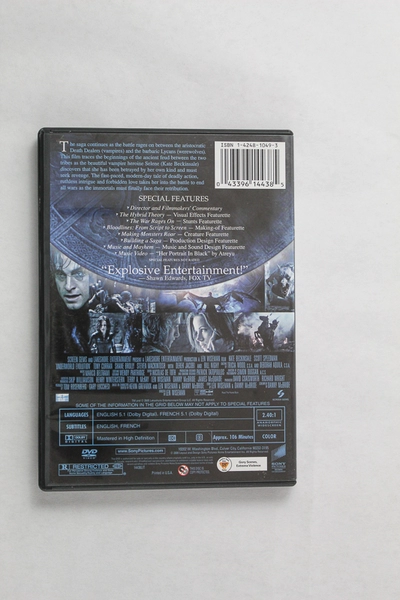 Underworld: Evolution Widescreen Special Edition DVD - Good Condition 2006