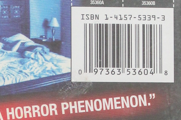 Paranormal Activity DVD 2009 Sealed Horror Movie Paramount DreamWorks