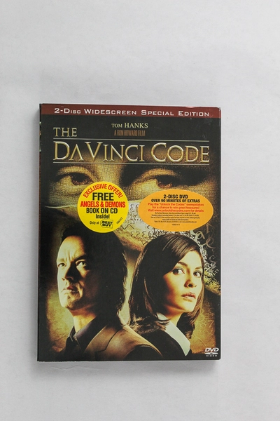The DaVinci Code 2-Disc DVD Special Edition Tom Hanks Sony Pictures 2006