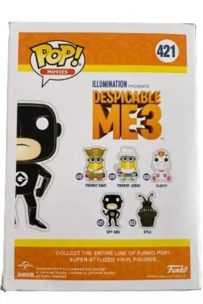 Funko Pop Movies Despicable Me 3 Spy Gru 421 Vinyl Figure Pre-Owned