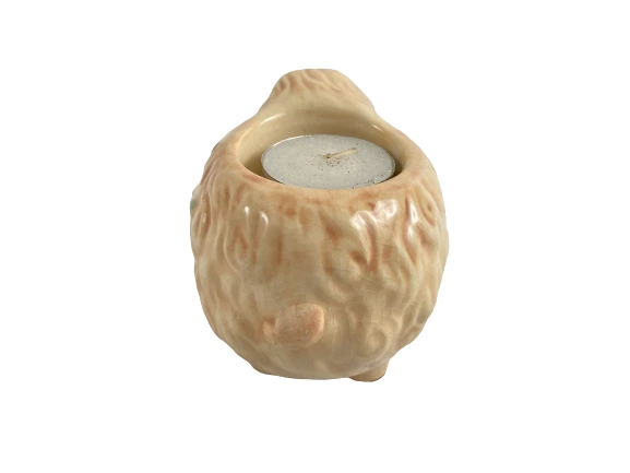 PartyLite Sheep Tealight Candle Holder Ceramic Farmhouse Decor P8401