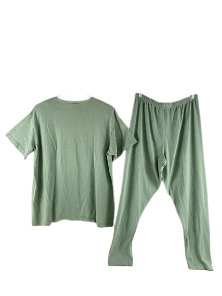 Vintage Designs Limited Los Angeles Women's Green 2 Piece Outfit, One Size