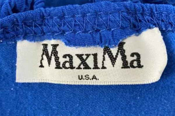 Vintage MaxiMa Women's Large Crinkle Blue Fish 2-Piece Outfit Sweatsuit