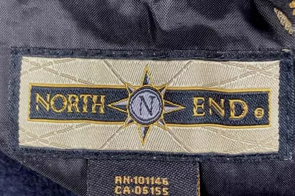 North End Women's Blue Fleece Vest Size L with Pockets - Good Condition