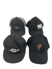 Lot of 4 Adjustable Trucker Hats - Richardson, Ownco, Otto Cap - Pre-owned