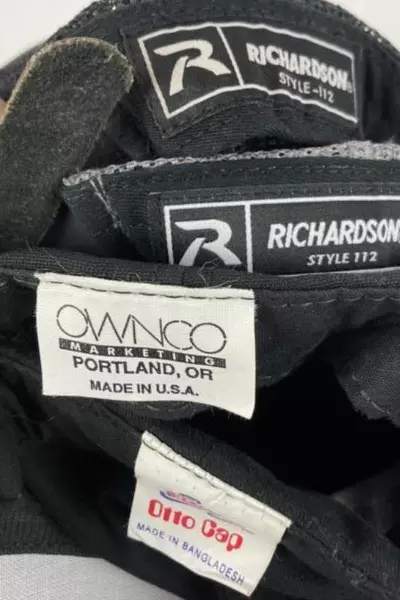 Lot of 4 Adjustable Trucker Hats - Richardson, Ownco, Otto Cap - Pre-owned