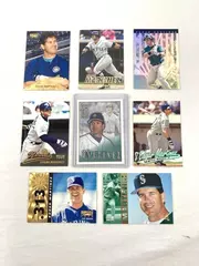 Lot of 8 Edgar Martinez Baseball Cards - Pinnacle, Donruss, Score, Fleer