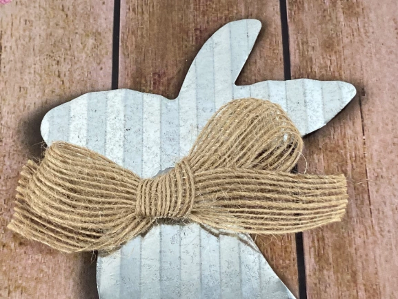 Wooden Happy Easter Sign with Bunny & Eggs Decor - 13.25" x 9.5"